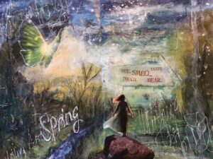journal page, waiting for spring