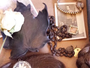 Hair items for collage