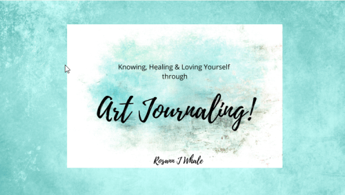 art journaling book cover